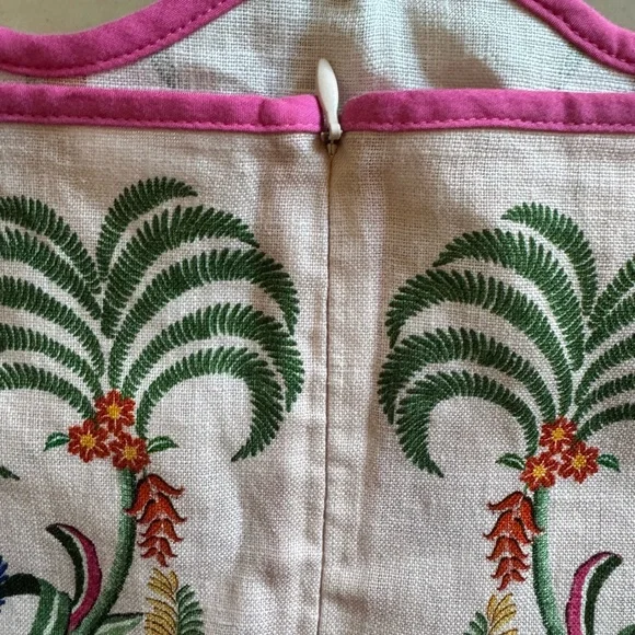 Farm Rio Delicate Forest Pink Mini Dress NWT - Picture 10 of 14